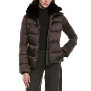 Gorski Womens Après Down Ski Jacket, Brown